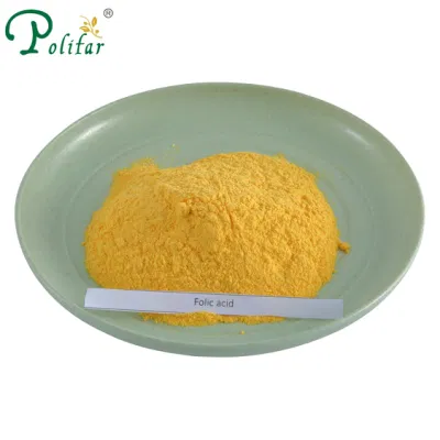 Wholesale Folic Acid Vitamin B9 Powder 95% Price in Stock CAS 59